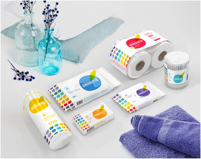 時尚與優(yōu)雅 Eжевита衛(wèi)生用品包裝設(shè)計賞析